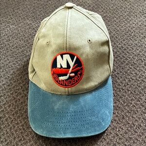 Vintage NY Islanders Dime Bank Promo Hat | Hat Trick JAB Athletic Wear Cap